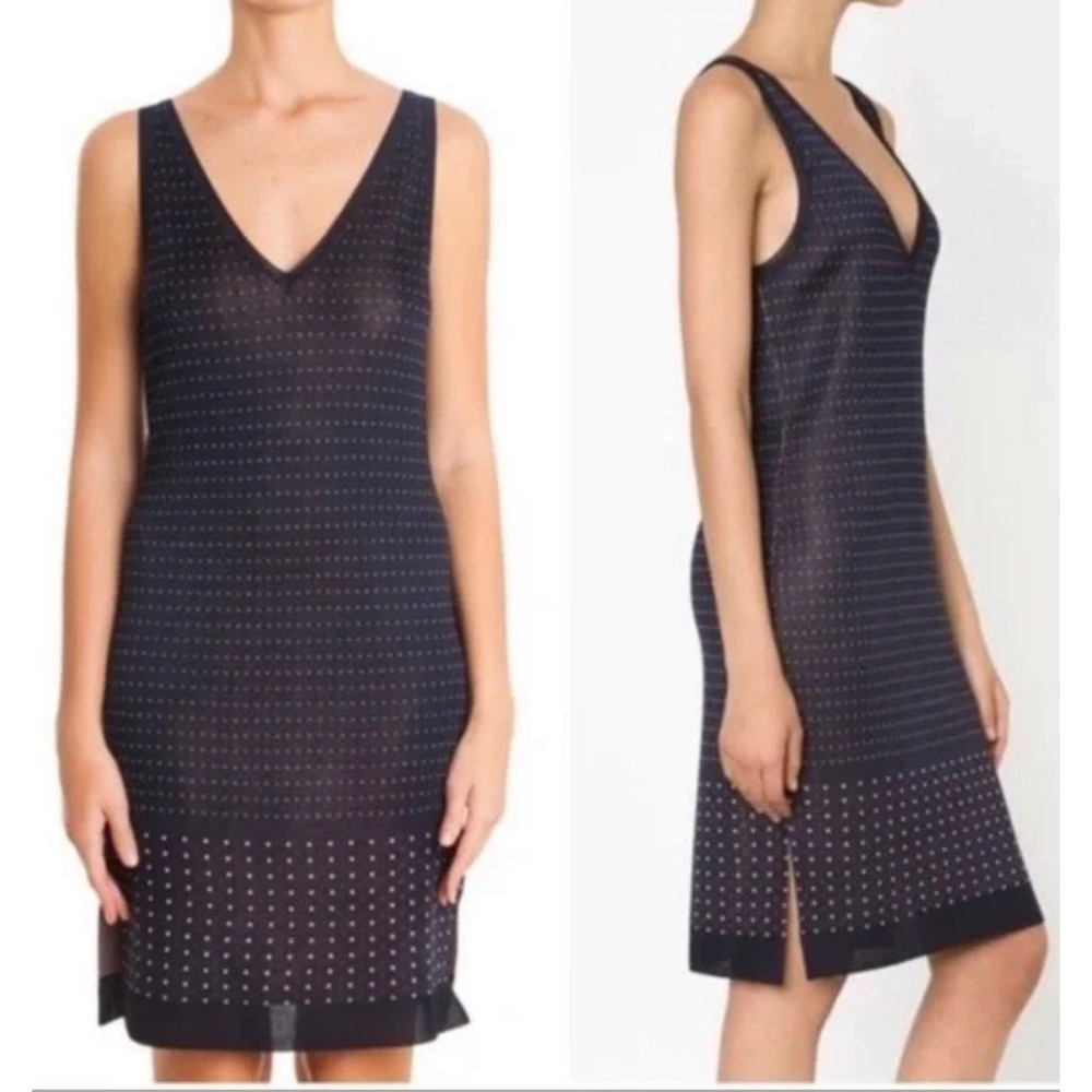 Rag & Bone Women's Navy Blue Speckled Dress Size XS